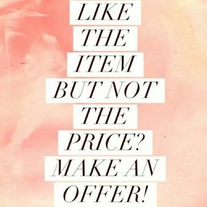 Feel free to make an offer!!